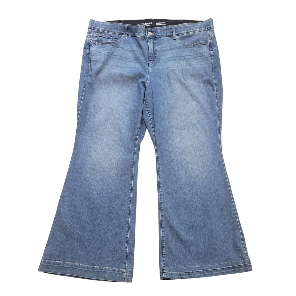 Torrid Bombshell Flare Premium Stretch Jeans Plus‎ 26R